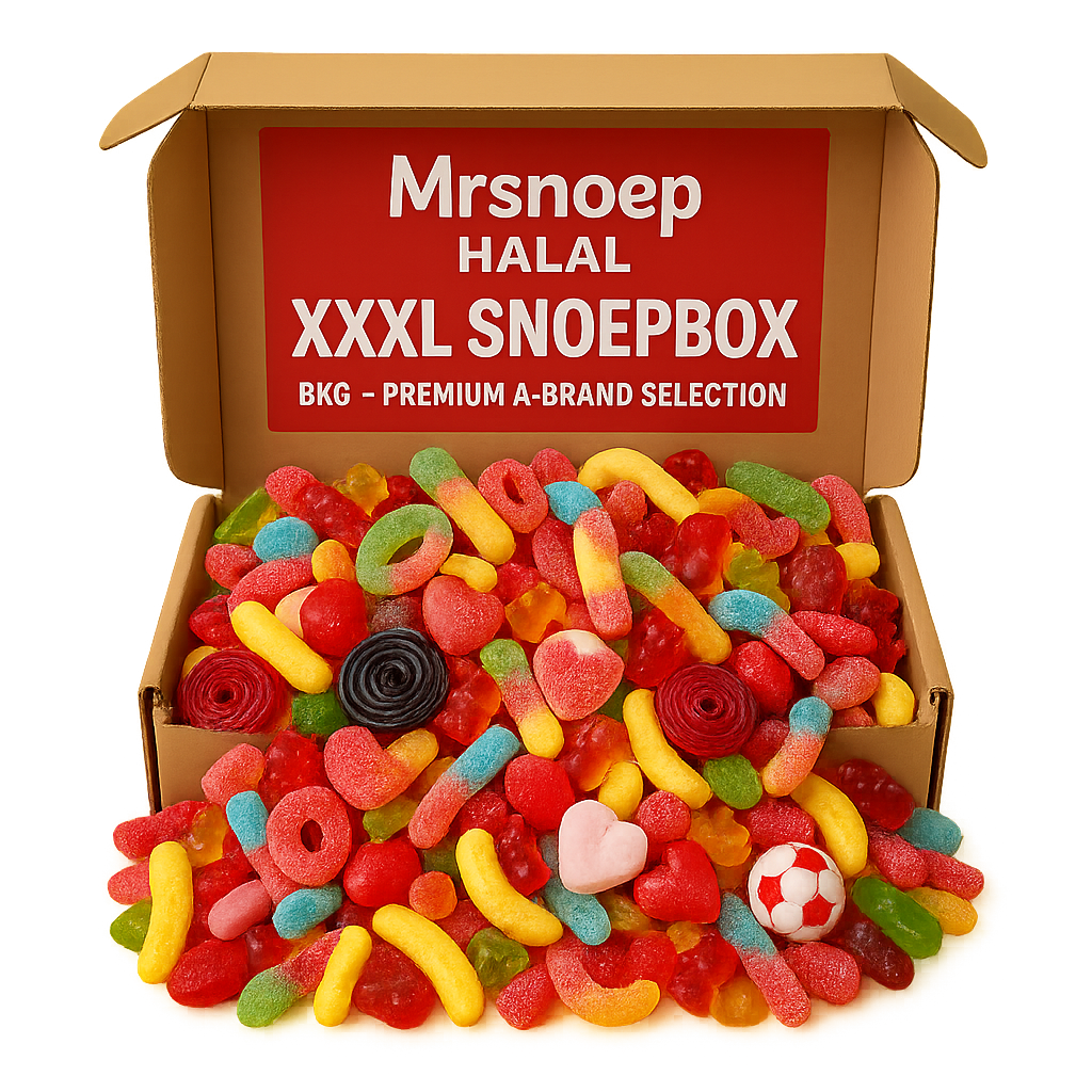 Mr Snoep Halal XL Bonbonbox 6kg