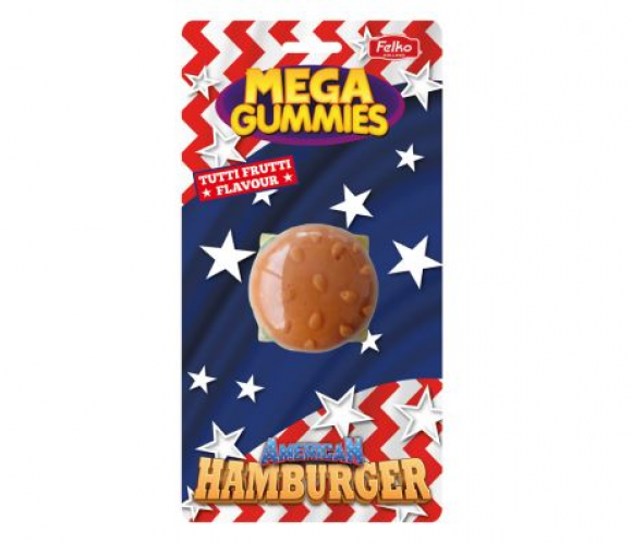Mega Gummies American Hamburger 120 grams