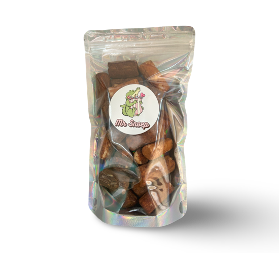 MrSnoep kleine kaneelstokjes, Wie kocht er op de kermis nou geen kaneelstok bij de snoepkraam… Deze kleine versie van de kaneelstok is echt om op te vreten