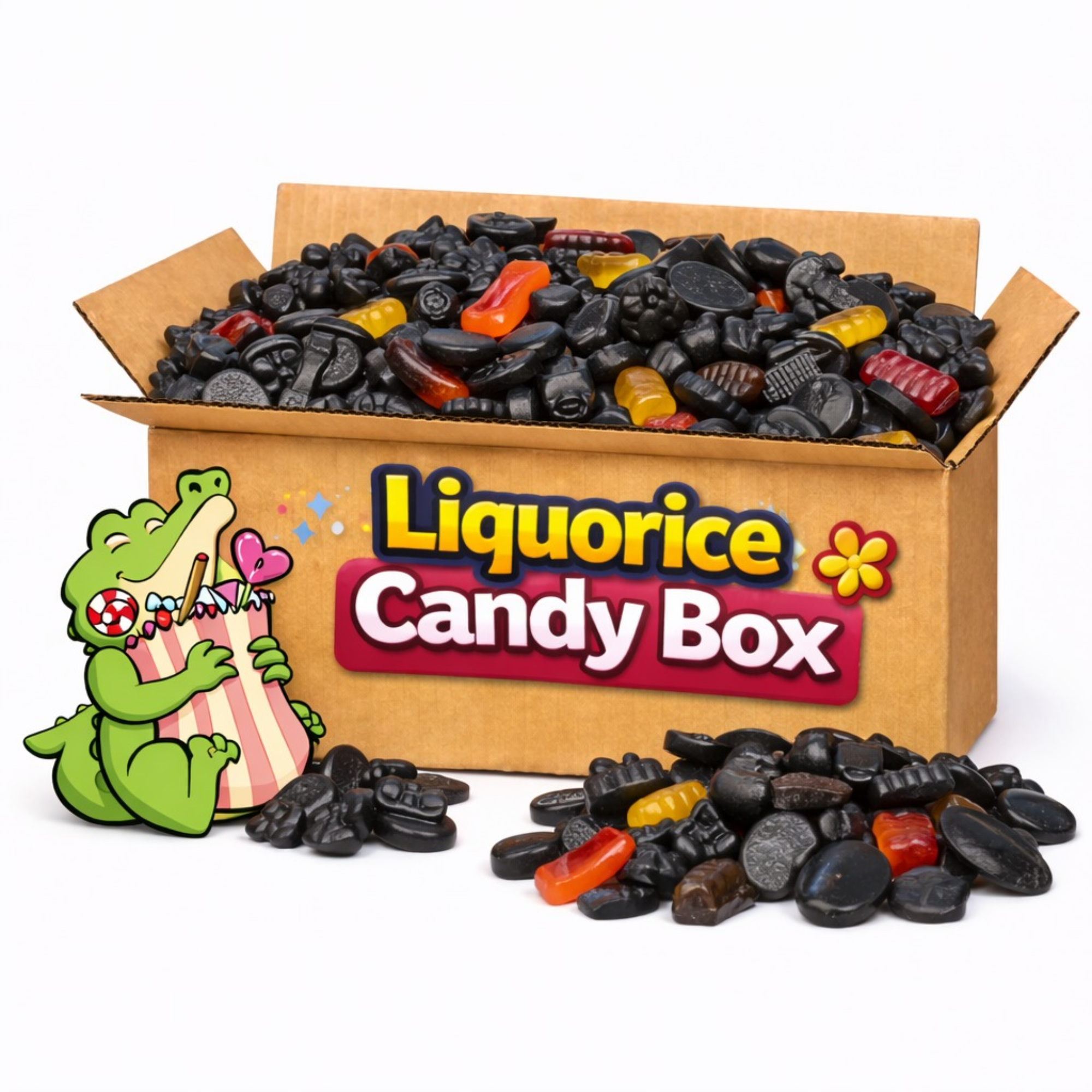 Liquorice Mega Candy Box | Mr Snoep