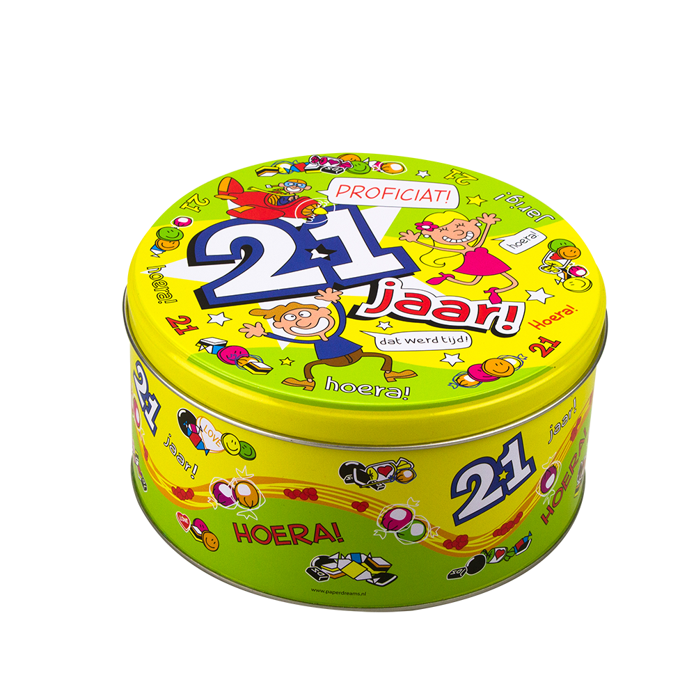 Filled Candy Jar 21 years and 500 Grams