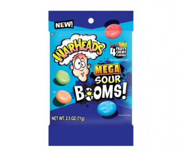 WarheadsSourBoomFruitChews71gr