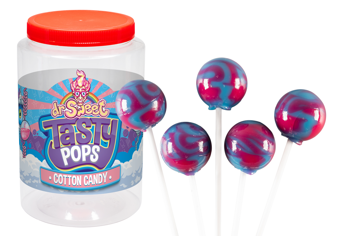 Dr. Sweet Tasty Pop Cotton Candy 