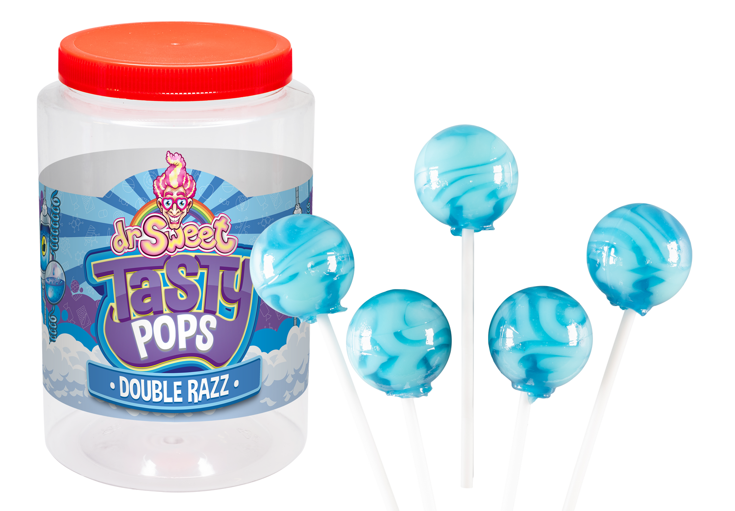 Dr. Sweet Tasty Pop Double Razz 