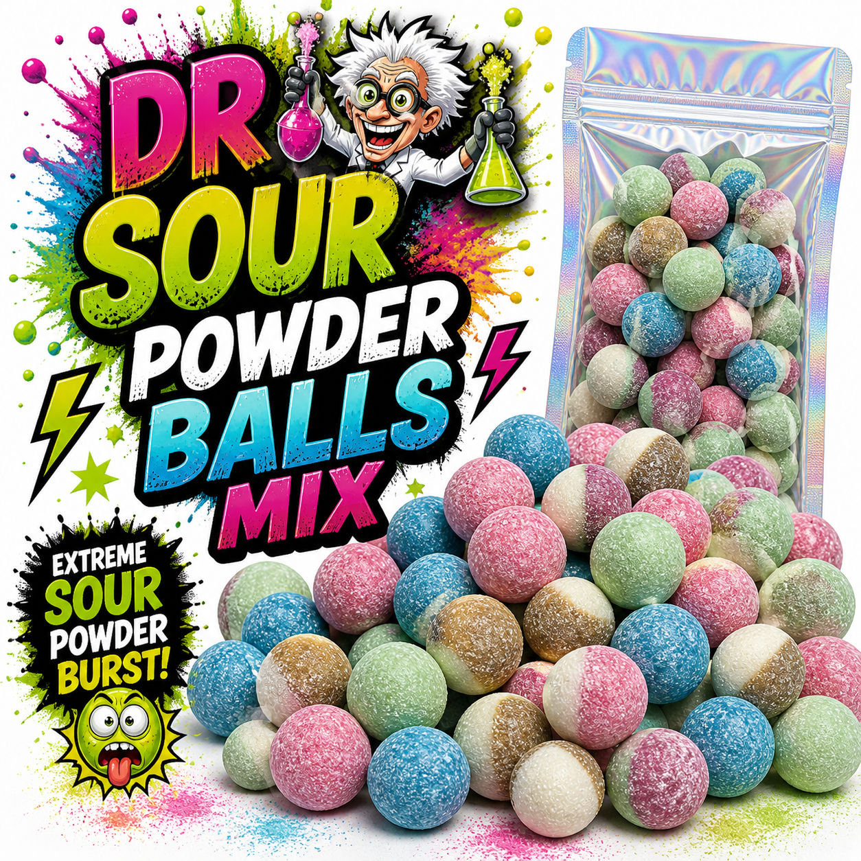 Dr. Sour mix kuglica s kiselim prahom