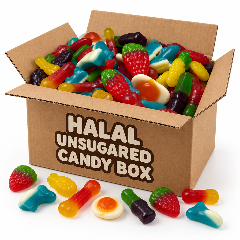 Halal Candy Box Uncoated