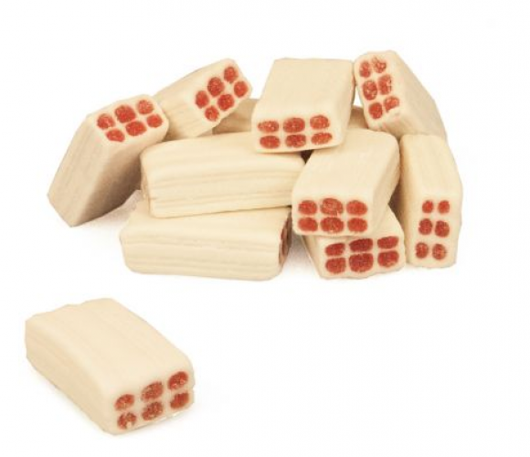 KR White Strawberry Bricks 250 grams