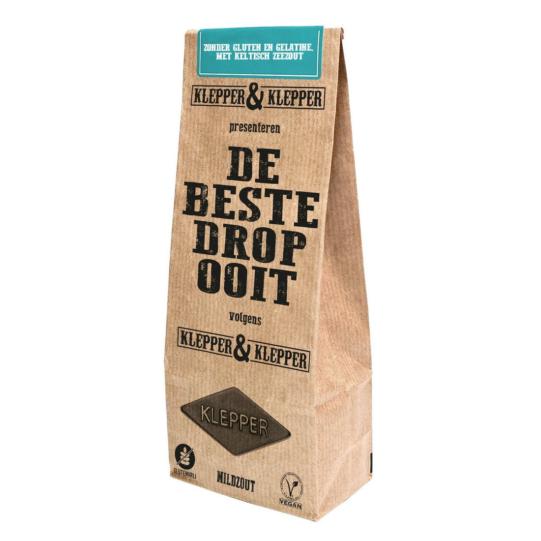 Klepper and Klepper Mild Salt Liquorice 200 gram