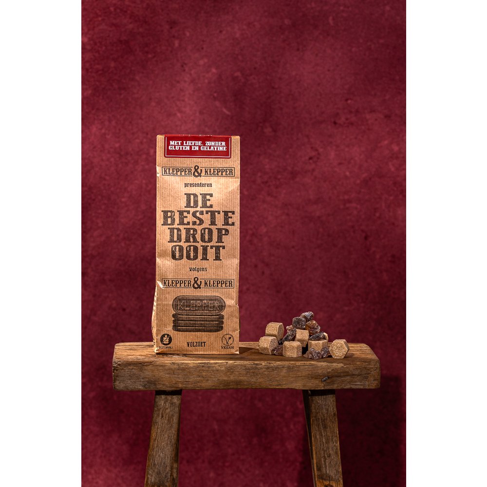 Klepper en Klepper Full-Sweet Sweet Liquorice 200 gram