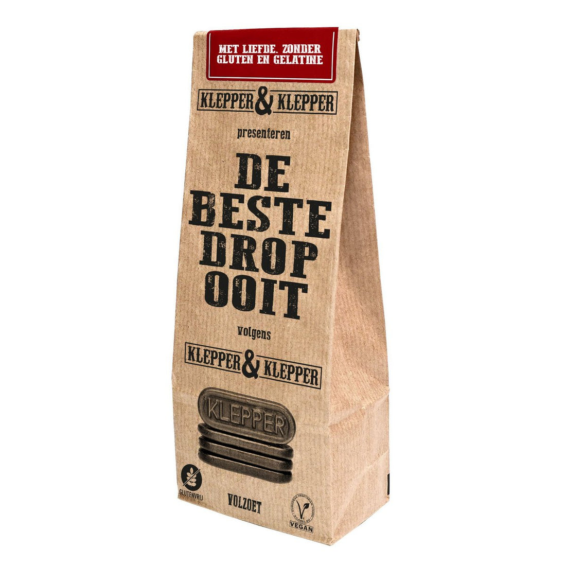 Klepper en Klepper Full-Sweet Sweet Liquorice 200 gram