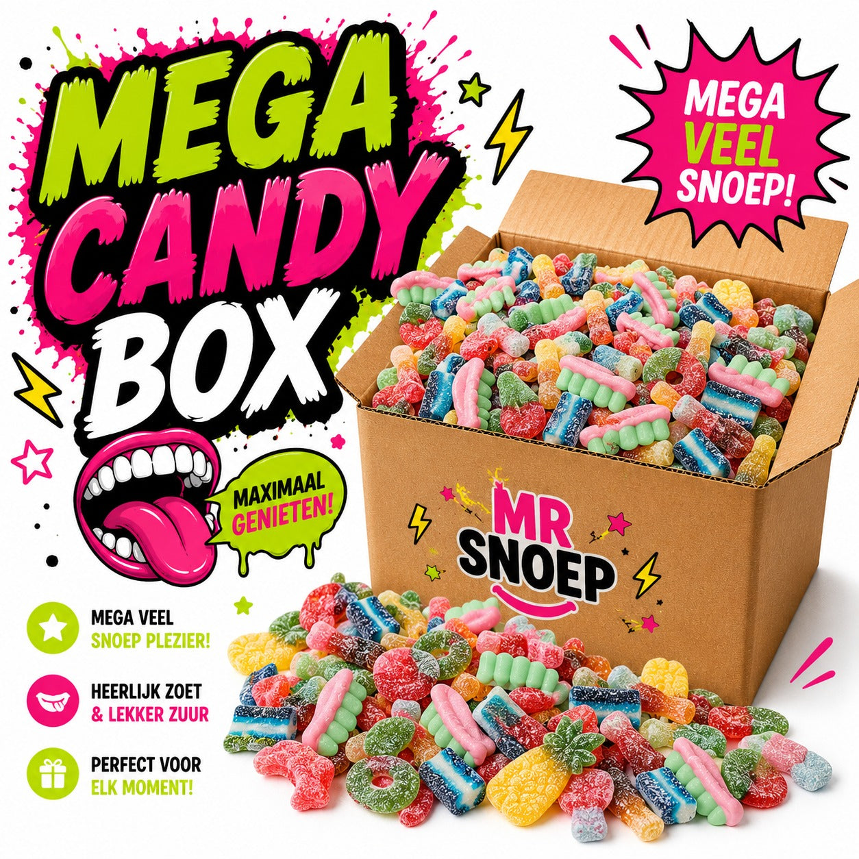 Mr Snoep Candy Box