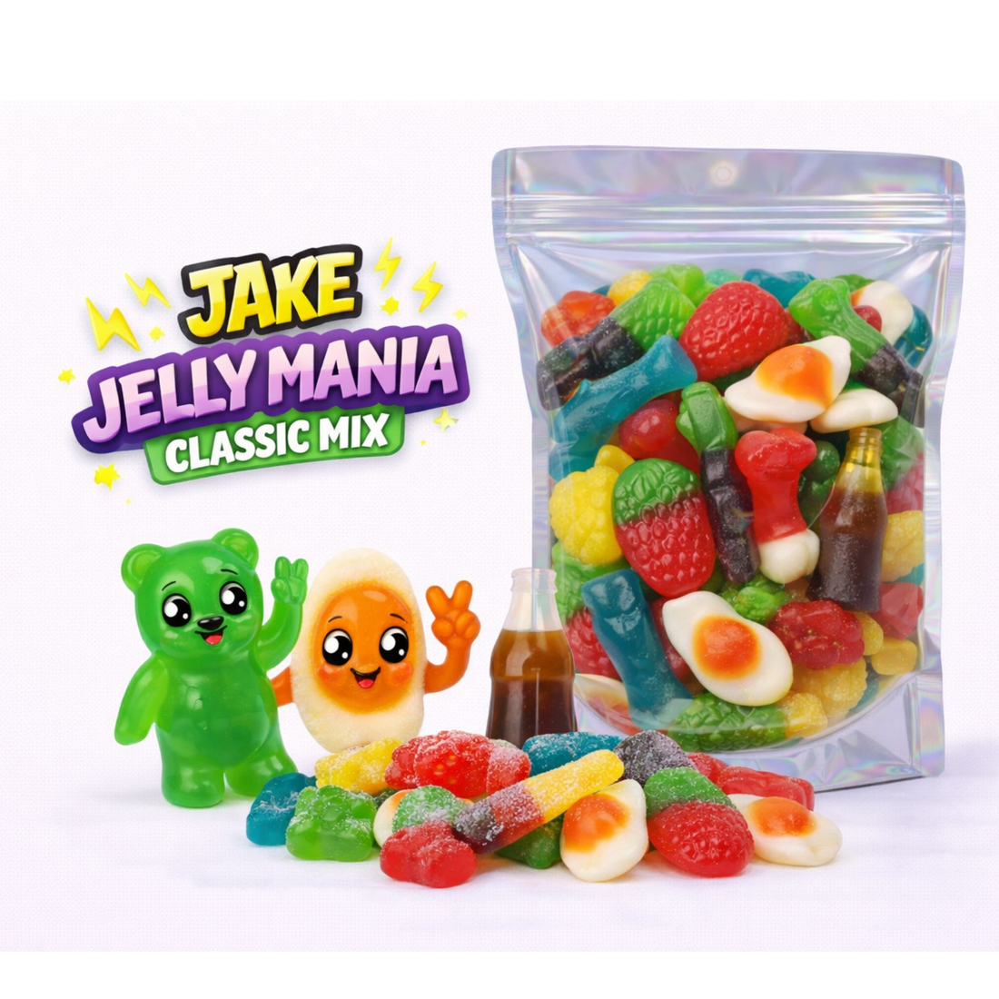 Jake Jelly Mania Classic Mix 250 grams