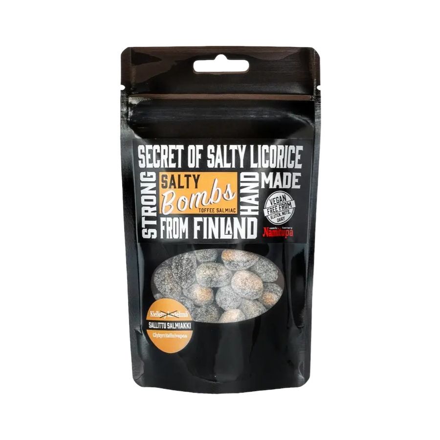 Namitupa Slane bombe Toffee Salmiak 100 g