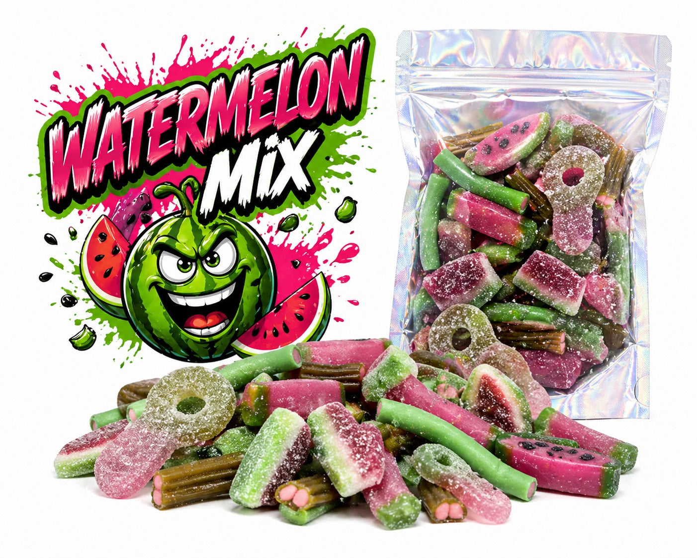Sladkokyselý melounový mix